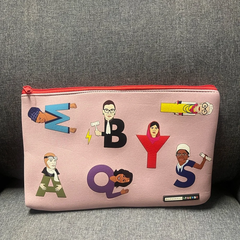 Alphabet Legends Lady Legends Alphabet Pencil Pouch
